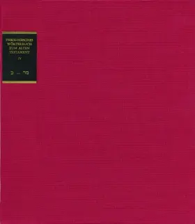 Botterweck / Ringgren / Fabry |  Theologisches Wörterbuch zum Alten Testament | Buch |  Sack Fachmedien