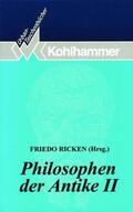 Ricken |  Philosophen der Antike 2 | Buch |  Sack Fachmedien