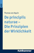 Thomas von Aquin / Heinzmann |  Thomas von Aquin: De principiis naturae | Buch |  Sack Fachmedien