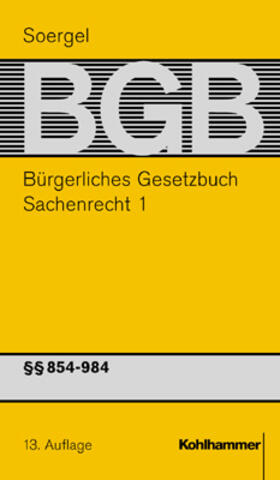 Soergel / Baur / Siebert | Bürgerliches Gesetzbuch mit Einführungsgesetz und Nebengesetzen (BGB) | Buch | 978-3-17-015804-7 | sack.de