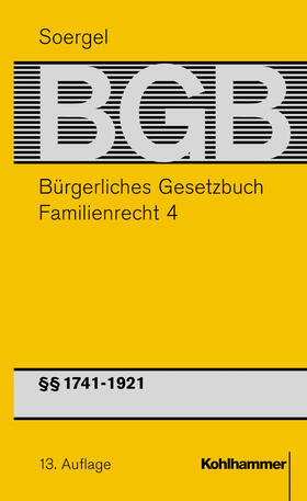 Soergel / Hohloch / Siebert | Bürgerliches Gesetzbuch mit Einführungsgesetz und Nebengesetzen (BGB) | Buch | 978-3-17-015811-5 | sack.de