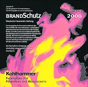  BRANDSchutz 2000 auf CD-ROM | Sonstiges |  Sack Fachmedien