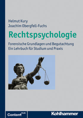 Kury / Obergfell-Fuchs |  Rechtspsychologie | Buch |  Sack Fachmedien