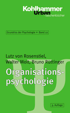 Rosenstiel / Molt / Rüttinger |  Organisationspsychologie | Buch |  Sack Fachmedien