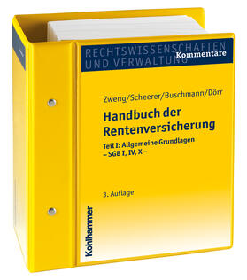 Zweng / Scheerer / Buschmann |  Handbuch der Rentenversicherung | Loseblattwerk |  Sack Fachmedien