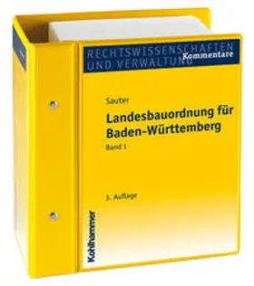 Sauter / Hornung / Imig |  Landesbauordnung für Baden-Württemberg | Loseblattwerk |  Sack Fachmedien