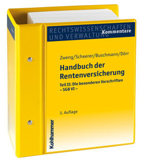 Zweng / Böhle-Zweng / Scheerer |  Handbuch der Rentenversicherung | Loseblattwerk |  Sack Fachmedien
