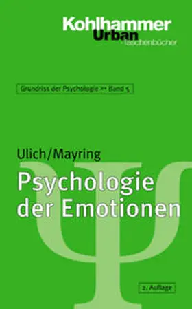 Mayring / Ulich |  Psychologie der Emotionen | Buch |  Sack Fachmedien