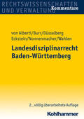 von Alberti / Alberti / Burr |  Landesdisziplinarrecht Baden-Württemberg | Buch |  Sack Fachmedien