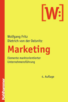 Fritz / von der Oelsnitz / Seegebarth | Marketing | Buch | 978-3-17-019286-7 | sack.de