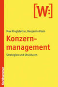Ringlstetter / Klein |  Konzernmanagement | Buch |  Sack Fachmedien