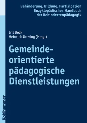 Beck / Greving |  Gemeindeorientierte pädagogische Dienstleistungen | Buch |  Sack Fachmedien