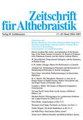 Rüterswörden |  Zeitschrift für Althebraistik, 17.-20. Band 2004-2007 | Buch |  Sack Fachmedien