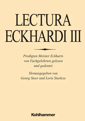 Quero-Sánchez / Flasch / Löser |  Lectura Eckhardi | Buch |  Sack Fachmedien