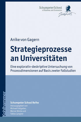 von Gagern |  Strategieprozesse an Universitäten | Buch |  Sack Fachmedien