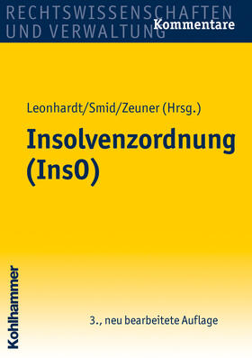 Depré / Leonhardt / Fehl | Insolvenzordnung (InsO) | Buch | 978-3-17-020787-5 | sack.de