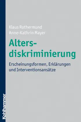 Rothermund / Mayer |  Altersdiskriminierung | eBook | Sack Fachmedien