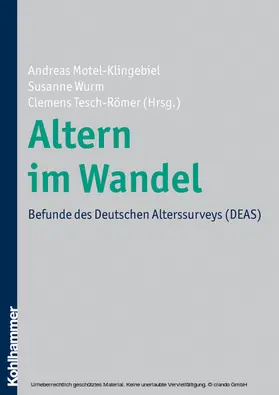 Motel-Klingebiel / Wurm / Tesch-Römer |  Altern im Wandel | eBook | Sack Fachmedien