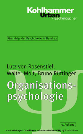 Rosenstiel / Molt / Rüttinger | Organisationspsychologie | E-Book | sack.de