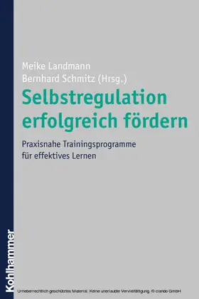 Landmann / Schmitz | Selbstregulation erfolgreich fördern | E-Book | sack.de