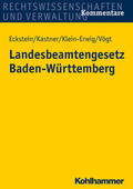 Eckstein / Kastner / Klein-Erwig |  Landesbeamtengesetz Baden-Württemberg | Buch |  Sack Fachmedien