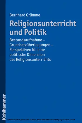Grümme | Religionsunterricht und Politik | E-Book | www.sack.de