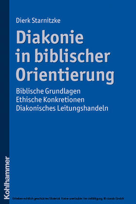 Starnitzke | Diakonie in biblischer Orientierung | E-Book | sack.de