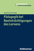 Schroeder |  Pädagogik bei Beeinträchtigungen des Lernens | Buch |  Sack Fachmedien