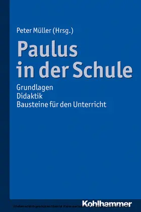 Müller | Paulus in der Schule | E-Book | sack.de