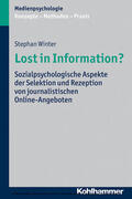 Winter / Unz / Krämer |  Lost in Information? | eBook | Sack Fachmedien