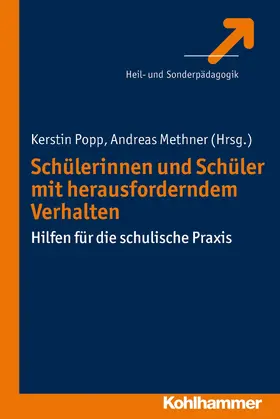 Popp / Methner | Schülerinnen und Schüler mit herausforderndem Verhalten | E-Book | www.sack.de