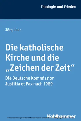 Lüer |  Die katholische Kirche und die "Zeichen der Zeit" | eBook | Sack Fachmedien