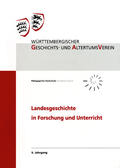 Fritz / Wittneben / PH Schwäbisch Gmünd |  Landesgeschichte in Forschung und Unterricht, 9. Jahrgang | Buch |  Sack Fachmedien
