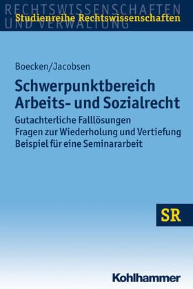 Boecken / Jacobsen |  Schwerpunktbereich Arbeits- und Sozialrecht | Buch |  Sack Fachmedien