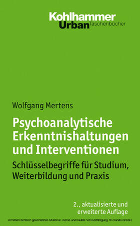 Mertens | Psychoanalytische Erkenntnishaltungen und Interventionen | E-Book | sack.de