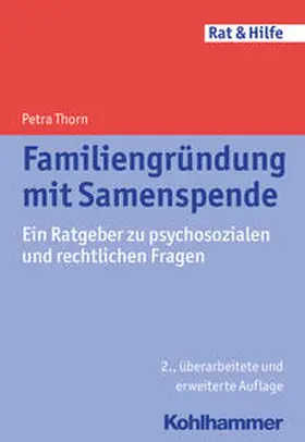Thorn |  Familiengründung mit Samenspende | Buch |  Sack Fachmedien