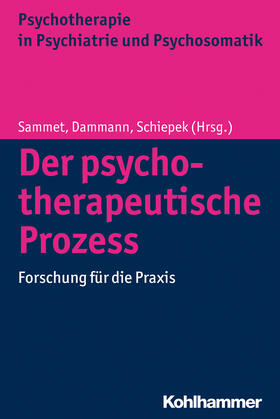 Dammann / Sammet / Schiepek | Der psychotherapeutische Prozess | Buch | 978-3-17-024814-4 | sack.de