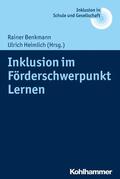 Benkmann / Heimlich / Fischer |  Inklusion im Förderschwerpunkt Lernen | eBook | Sack Fachmedien