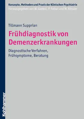 Supprian |  Frühdiagnostik von Demenzerkrankungen | eBook | Sack Fachmedien