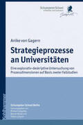 Gagern |  Strategieprozesse an Universitäten | eBook | Sack Fachmedien