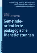 Beck / Greving |  Gemeindeorientierte pädagogische Dienstleistungen | eBook | Sack Fachmedien