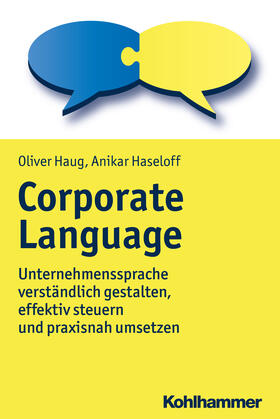 Haug / Haseloff |  Haug, O: Corporate Language | Buch |  Sack Fachmedien