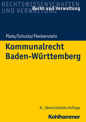 Plate / Schulze / Fleckenstein | Kommunalrecht Baden-Württemberg | E-Book | sack.de