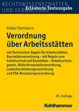 Steinborn | Verordnung über Arbeitsstätten | E-Book | sack.de