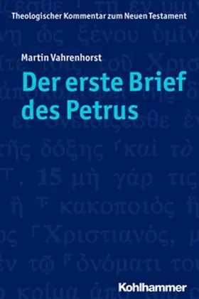 Vahrenhorst | Der erste Brief des Petrus | E-Book | www.sack.de