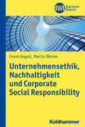 Gogoll / Wenke / Peters |  Unternehmensethik, Nachhaltigkeit und Corporate Social Responsibility | eBook | Sack Fachmedien