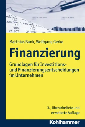 Bank / Gerke |  Finanzierung | Buch |  Sack Fachmedien