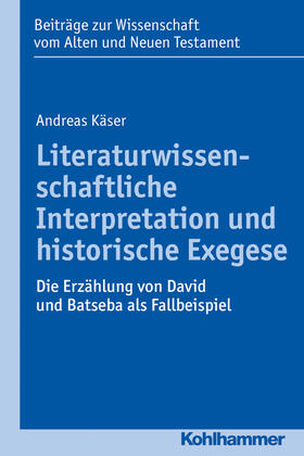 Käser |  Käser, A: Literaturwissenschaftliche Interpretation und | Buch |  Sack Fachmedien