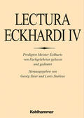 Steer / Sturlese |  Lectura Eckhardi IV | Buch |  Sack Fachmedien