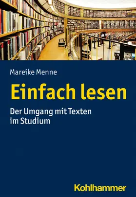 Menne |  Einfach Lesen | Buch |  Sack Fachmedien